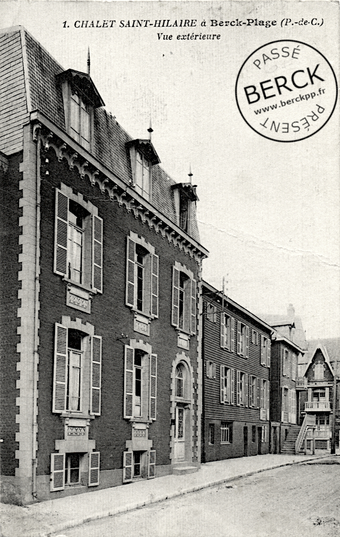 1 - CHALET SAINT-HILAIRE à Berck-Plage