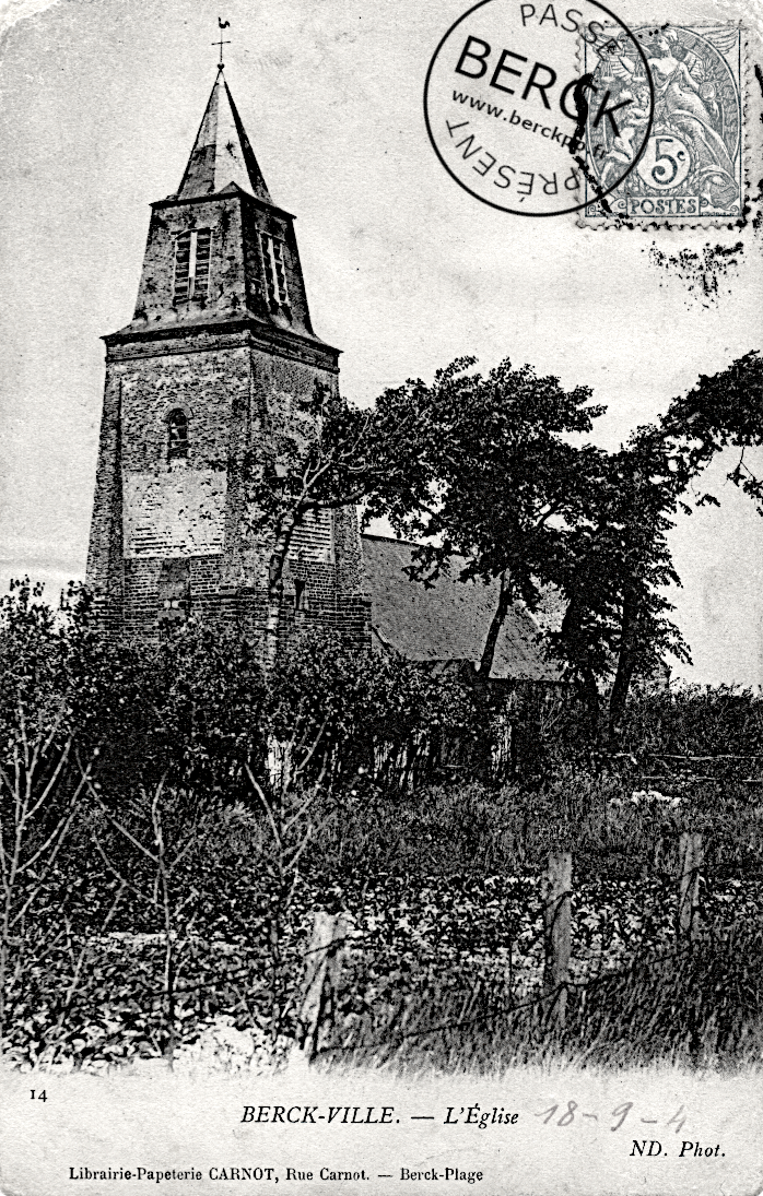 14 - BERCK-VILLE -L'Eglise