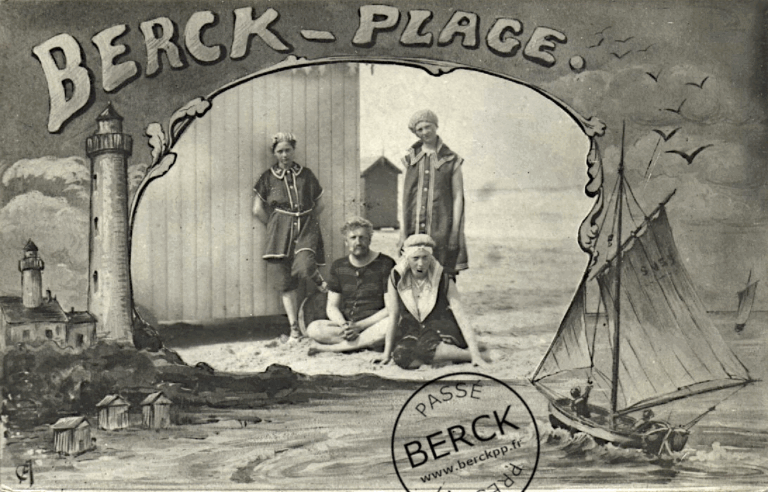 BERCK-PLAGE CA 1906