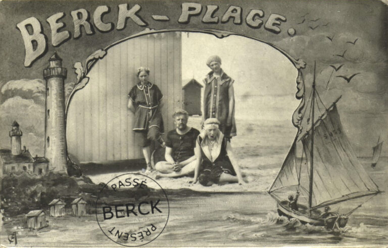 BERCK-PLAGE CA 1906