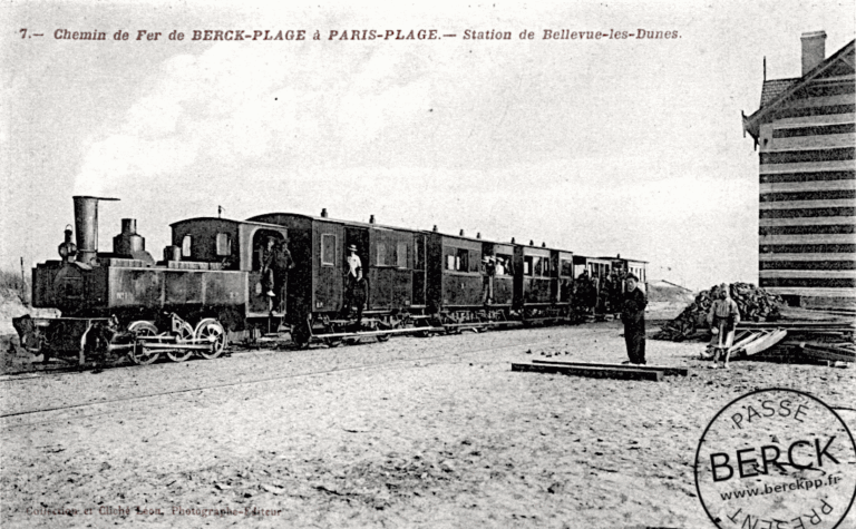7 - Chemin de Fer de BERCK-PLAGE à PARIS-PLAGE