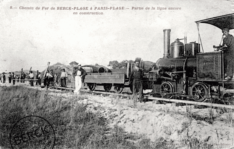 8 - Chemin de Fer de BERCK-PLAGE à PARIS-PLAGE