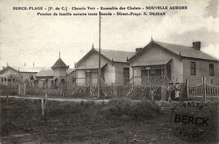 PHOTO-PLAGE - GOUBERT - Ensemble des chalets Nouvelle Aurore