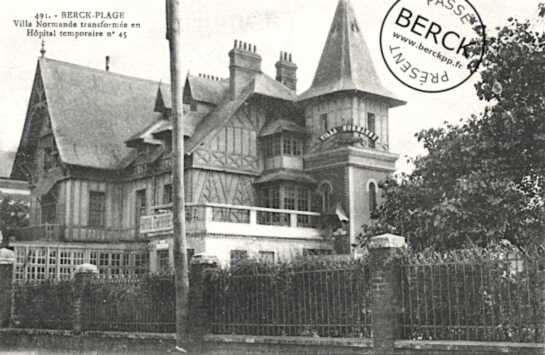 491 - Villa Normande transformée en Hôpital temporaire n° 45