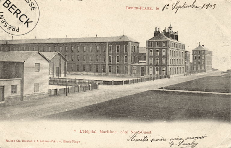 7 - L'Hôpital Maritime, côté Nord-Ouest