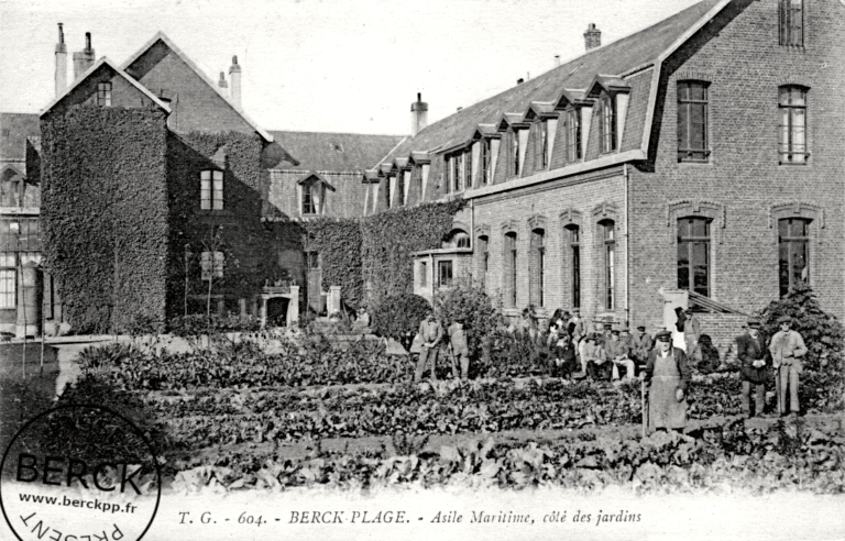 604 - Asile Maritime, côté jardins