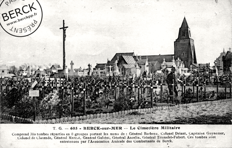 605 - BERCK-sur-MER - Le Cimetière Militaire