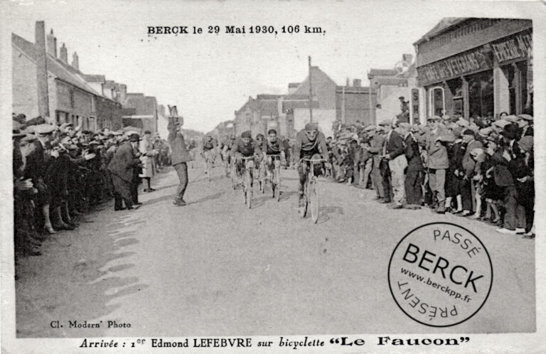 BERCK le 29 Mai 1930, 106 km - 1er Edmond LEFEBVRE