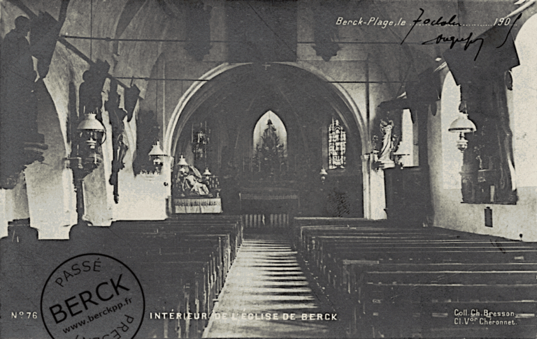 76 - Intérieur de l'église de Berck