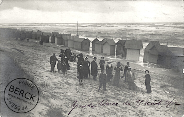 Grande marée (aout 1912)