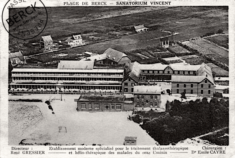 PLAGE DE BERCK - SANATORIUM VINCENT