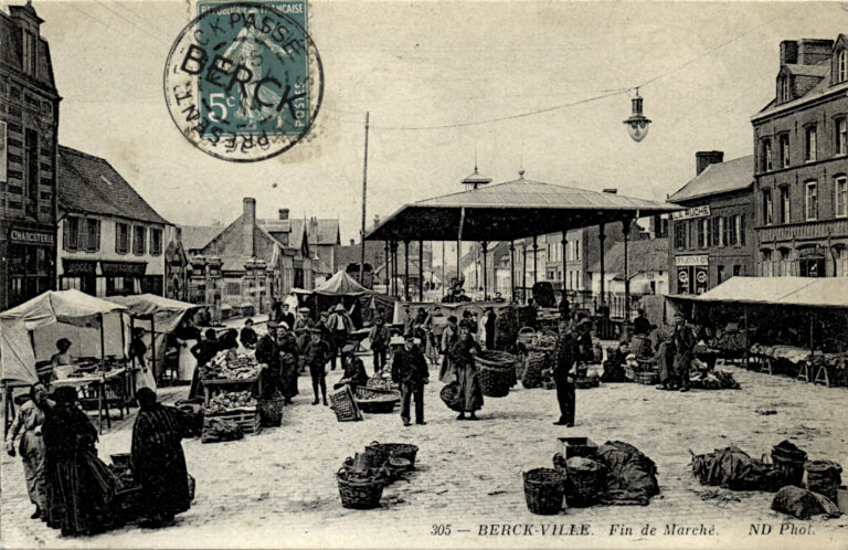 305 - BERCK-VILLE - Fin de Marché