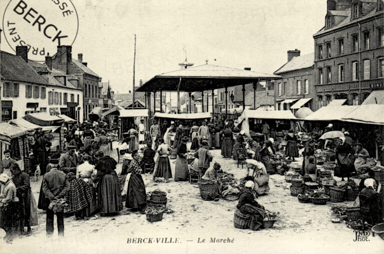 62 - BERCK-VILLE - Le Marché
