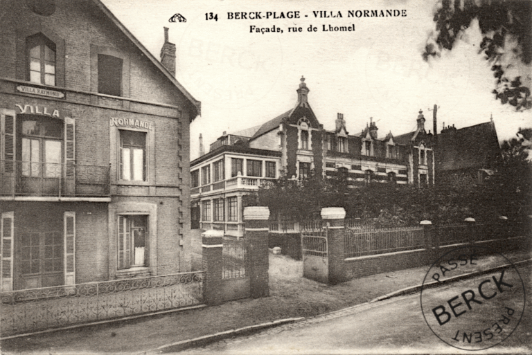 134 - VILLA NORMANDE - Façade, rue de Lhomel