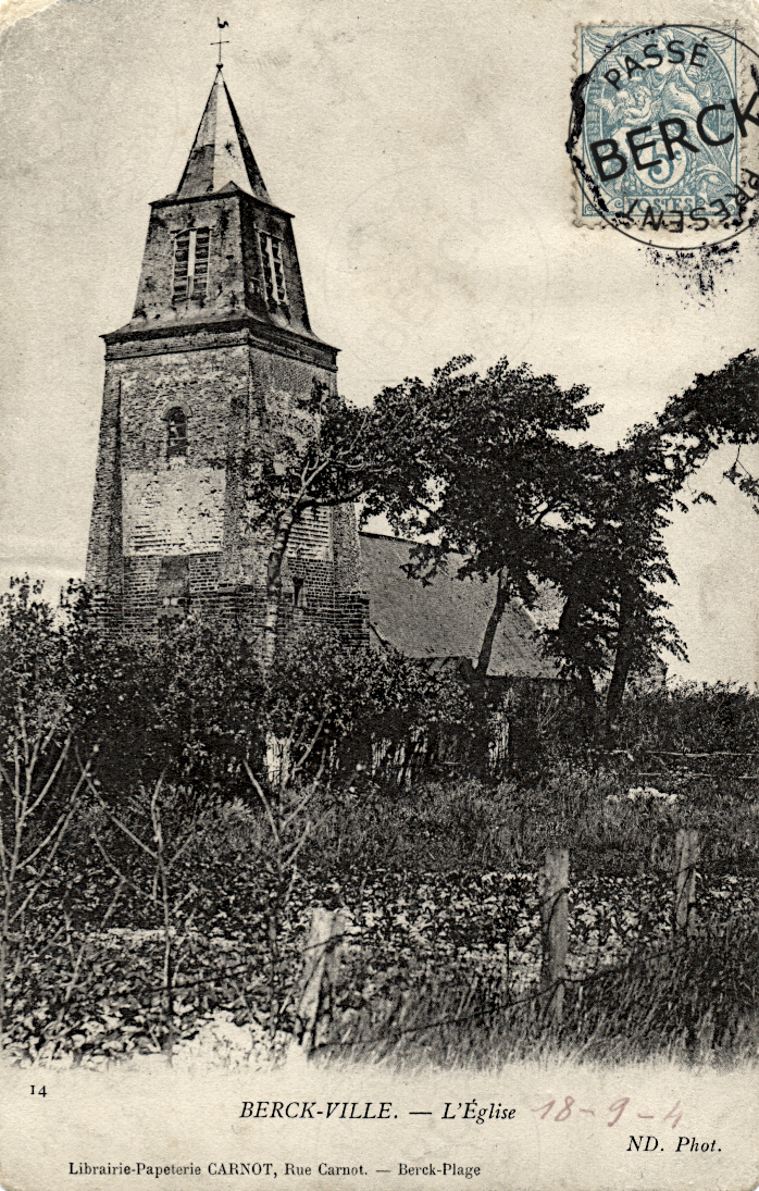 14 - BERCK-VILLE -L'Eglise