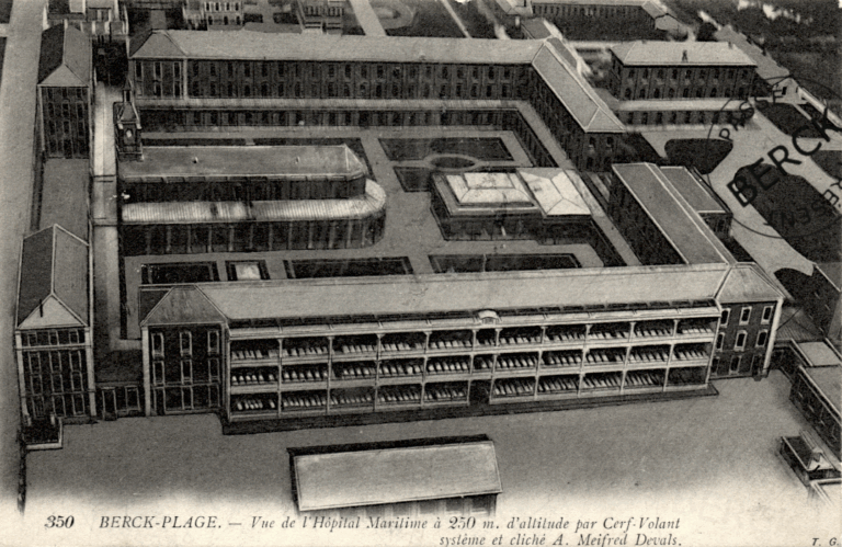 350 - Vue de l'Hôpital Maritime à 250 m