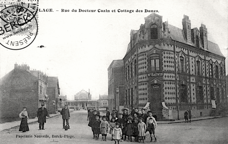 Rue du Docteur Cazin et Cottage des Dunes