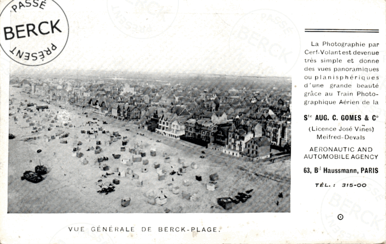 GOMES - VUE GENERALE DE BERCK-PLAGE