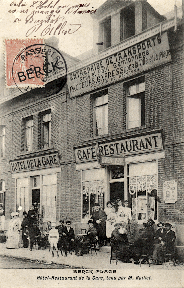 Hôtel-Restaurant de la Gare, tenu par M