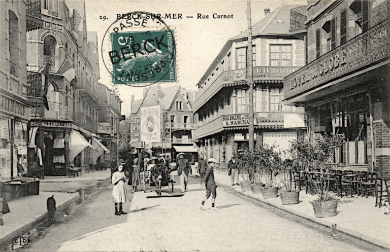 29 - BERCK-SUR-MER - Rue Carnot