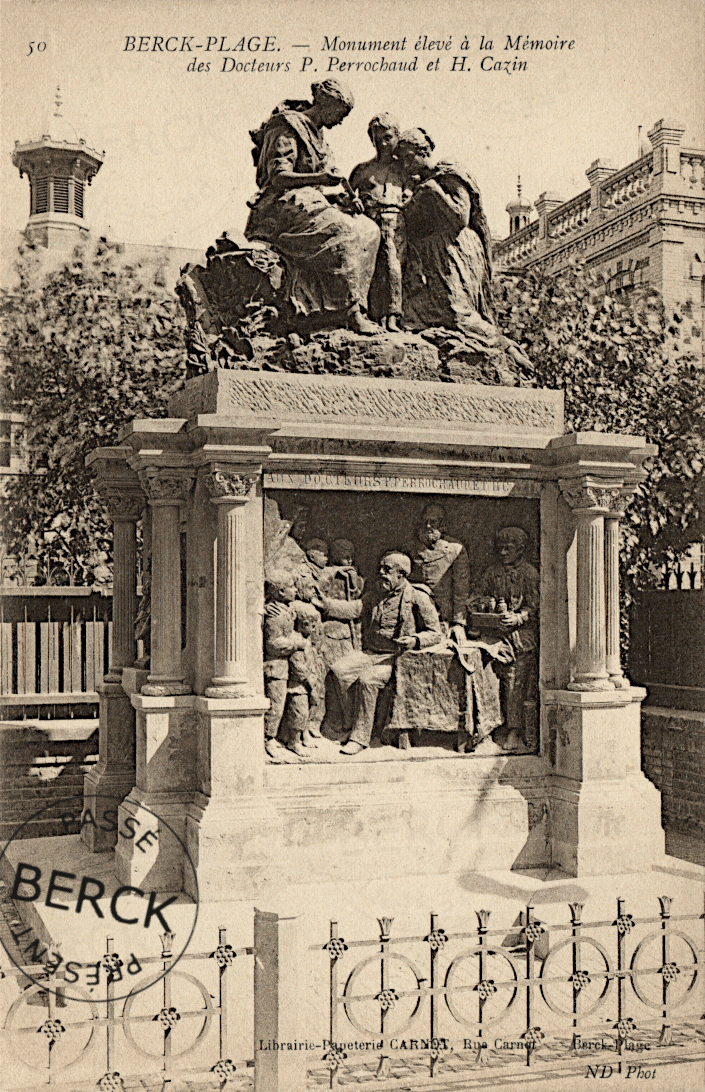 50 - Monument élevé à la Mémoire des Docteurs P. Perrochaud et H