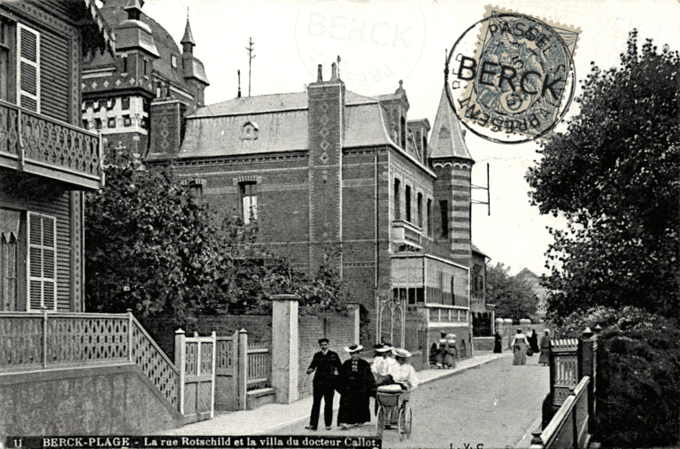 11 - La rue Rothschild et la villa du docteur Callot