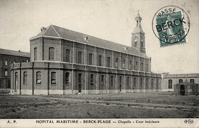 Hôpital Maritime - Chapelle - Cour intérieure