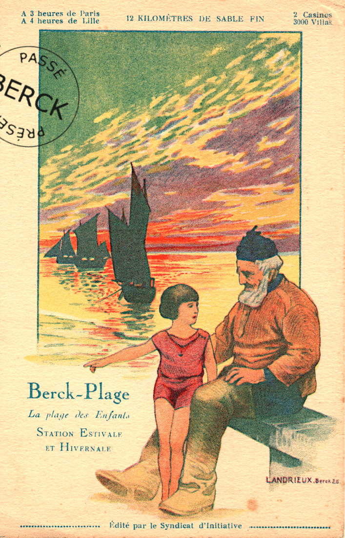 Berck-Plage - La Plage des Enfants - Station Estivale et Hivernale