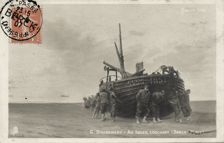 Au Soleil couchant (Berck-Plage)