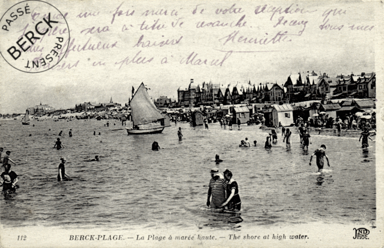 112 - La Plage à marée haute