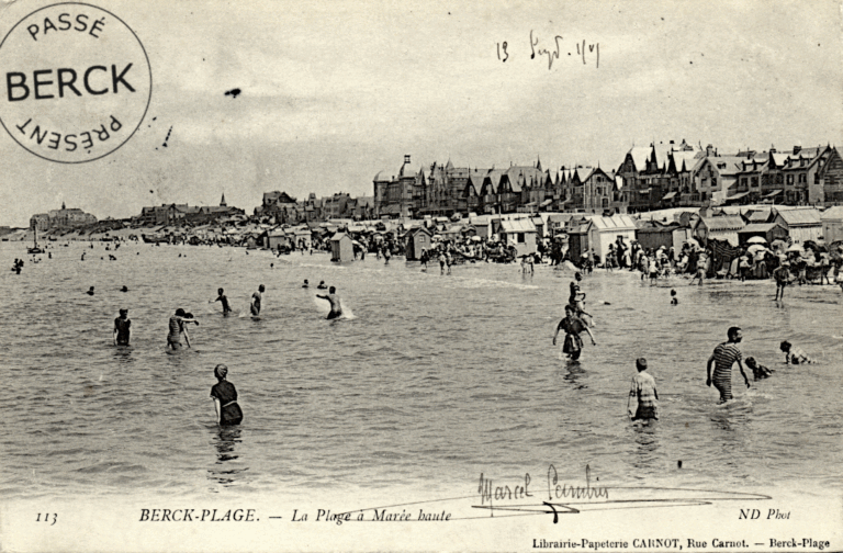 113 - La Plage à Marée haute