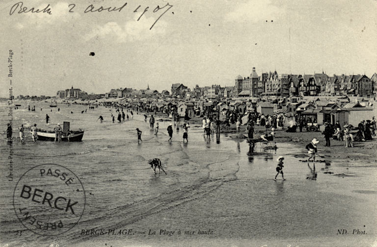 23 - La Plage à mer haute