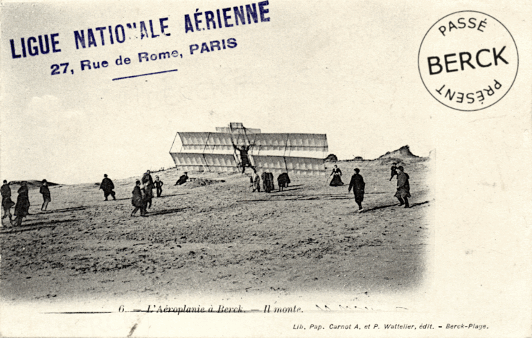 6 - L'Aéroplanie à Berck - Il monte