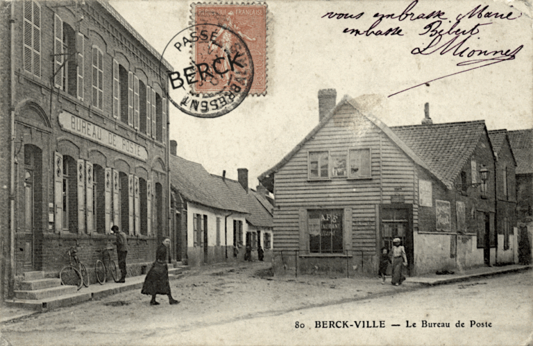 80 - BERCK-VILLE - Le Bureau de Poste