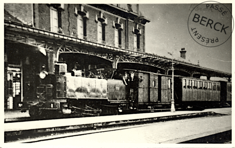 Train en Gare de Berck-Plage