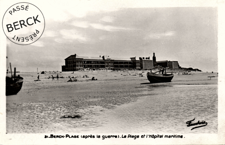 31 - (après la guerre) - La Plage et l'Hôpital maritime