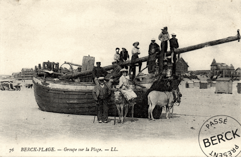 76 - Groupe sur la Plage