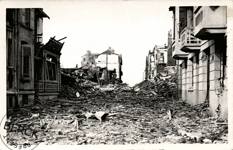 Destructions Rue de la Plage
