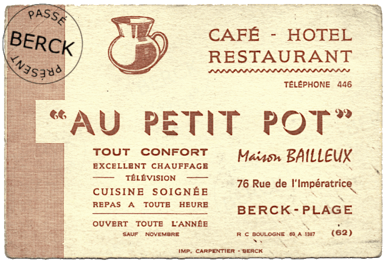 AU PETIT POT