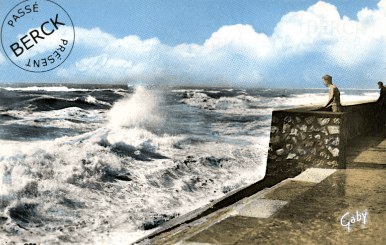 48 - La Mer un jour de Tempête dans la Baie de l'Authie