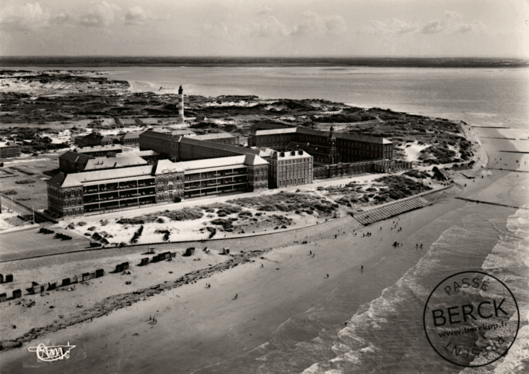 Vue aérienne - L'Hôpital Maritime