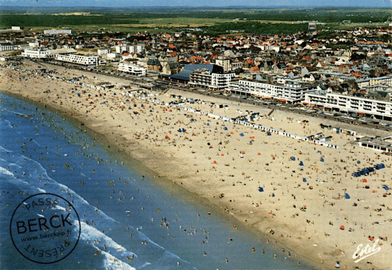 La plage et l'esplanade Parmentier