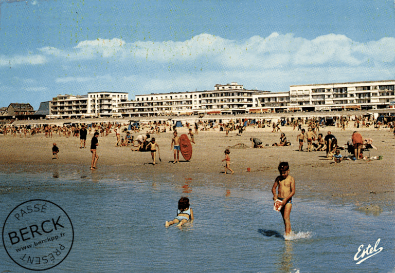 La plage et l'esplanade Parmentier