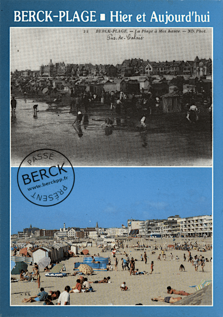 187 - La plage et le front de mer (actuellement esplanade Parmentier)