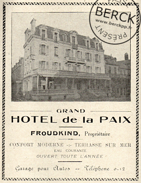 HOTEL de la PAIX