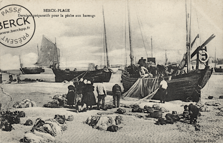 Derniers préparatifs pour la pêche aux harengs