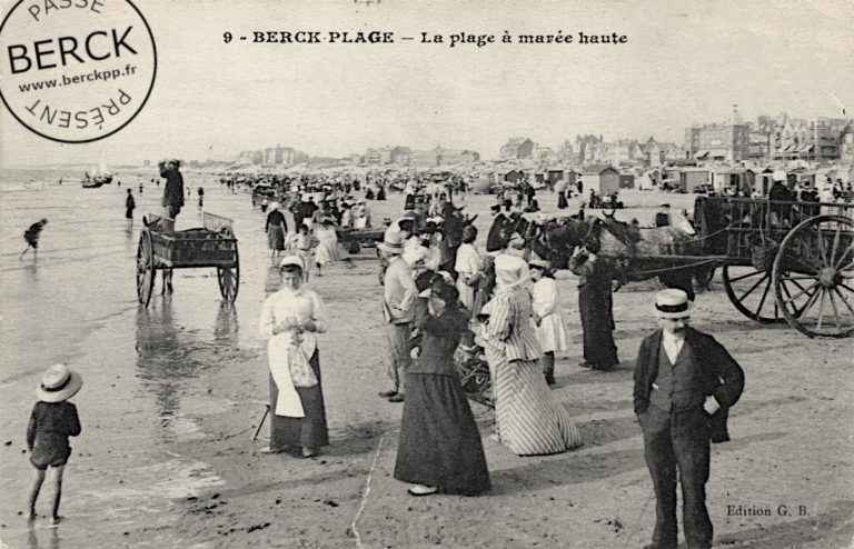 9 - La plage à marée haute