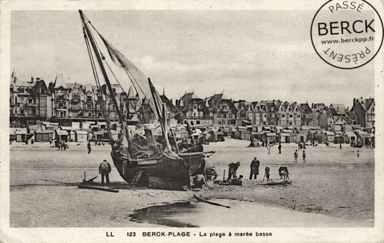 123 - La plage à marée basse