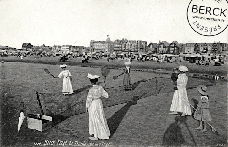 1774 - Le Tennis sur la Plage