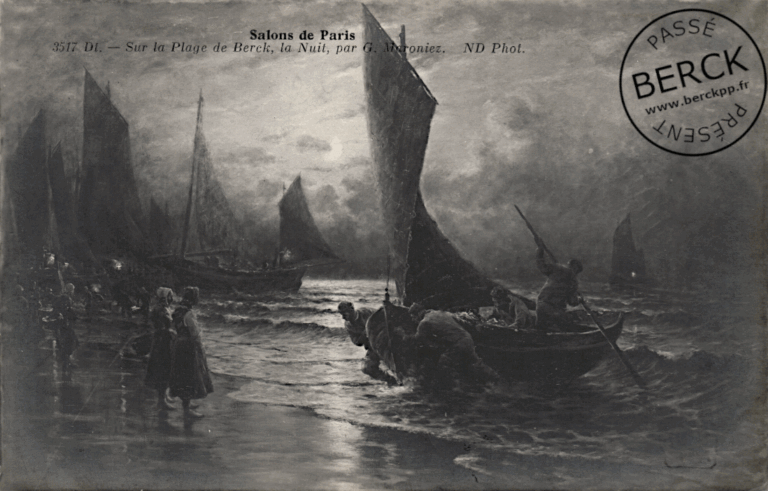 Sur la Plage de Berck